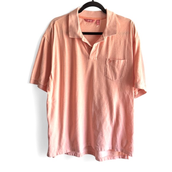 Izod Salmon Color Polo Shirt for Men Size XL - Picture 1 of 4